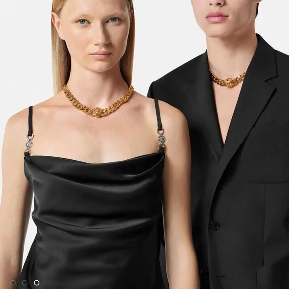 CHAIN MEDUSA NECKLACE